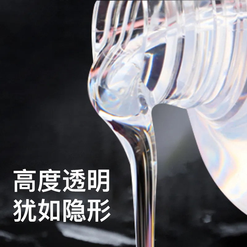透明环氧树脂ab胶水粘金属木头裂缝修补树脂灌封胶