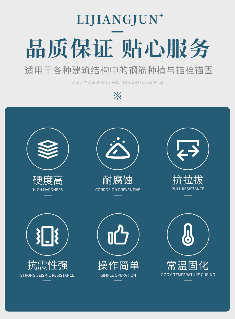 桶装植筋胶桥梁加固高强锚固剂钢筋混凝土建筑用胶
