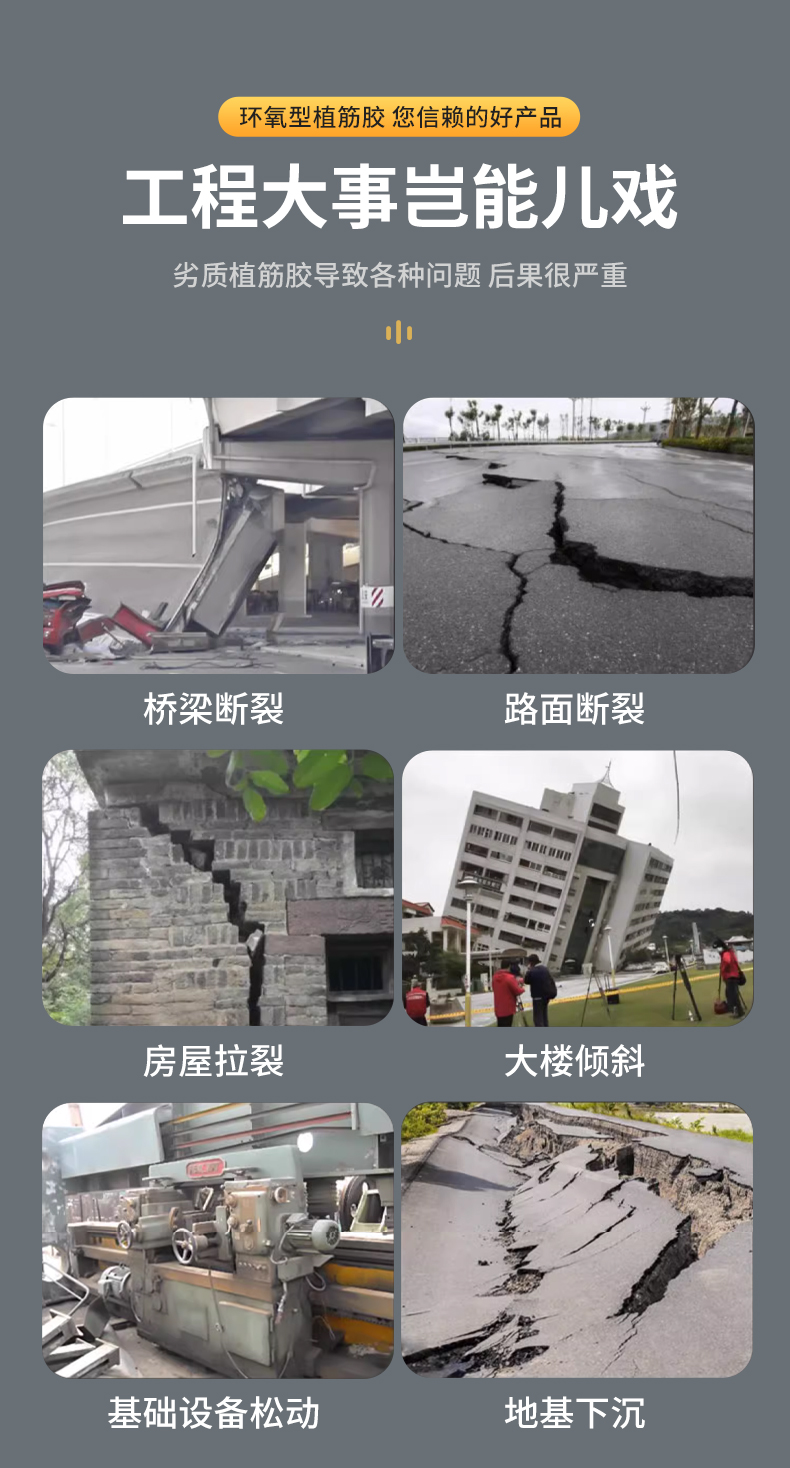 植筋胶钢筋混凝土建筑用直粘钢筋胶注射式膨胀螺丝加固胶