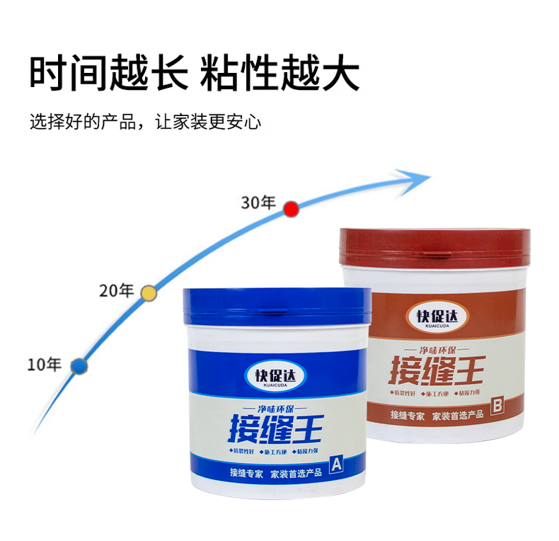 桶装抗裂接缝王 家装工装阴阳角墙体板材防开裂辅材